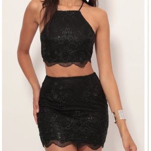 lucy in the sky two piece dress